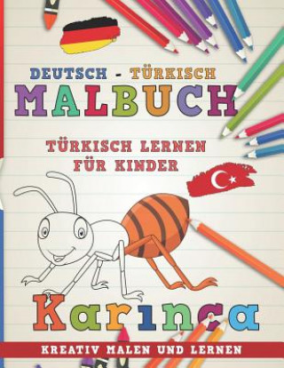 Kniha Malbuch Deutsch - T Nerdmedia