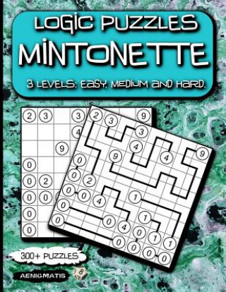 Carte Logic Puzzles Mintonette: 3 Levels: Easy, Medium and Hard. Aenigmatis