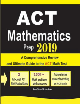 Książka ACT Mathematics Prep 2019 Reza Nazari