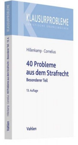 Könyv 40 Probleme aus dem Strafrecht Thomas Hillenkamp