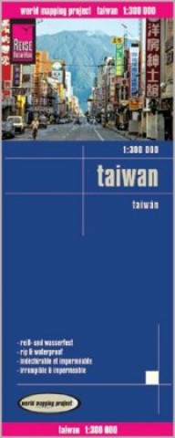 Nyomtatványok Reise Know-How Landkarte Taiwan (1:300.000) Reise Know-How Verlag Peter Rump