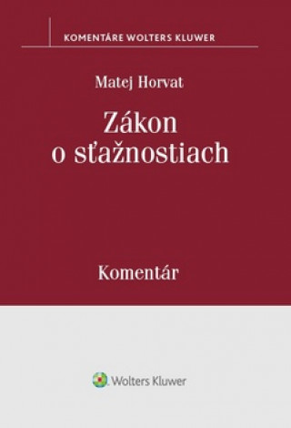 Kniha Zákon o sťažnostiach Matej Horvat