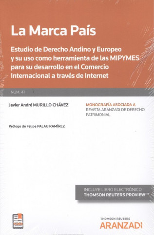 Kniha LA MARCA PAÍS JAVIER ANDRE MURILLO CHAVEZ