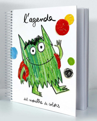 Kniha L'AGENDA DEL MONSTRE DE COLOR ANNA LLENAS