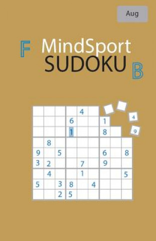 Kniha MindSport Sudoku August Rhys Michael Cullen