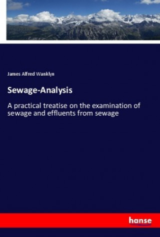 Buch Sewage-Analysis James Alfred Wanklyn