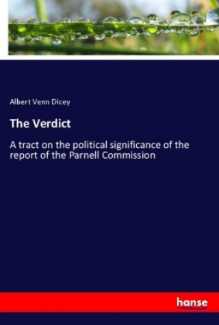 Knjiga The Verdict Albert Venn Dicey