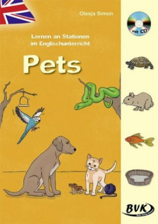 Kniha Lernen an Stationen im Englischunterricht: Pets (mit Audio) Nora Blumberg