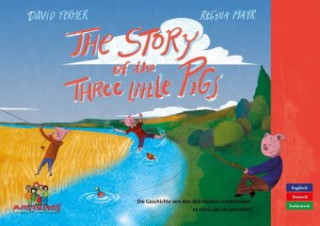 Carte The story of the three little pigs David Fermer