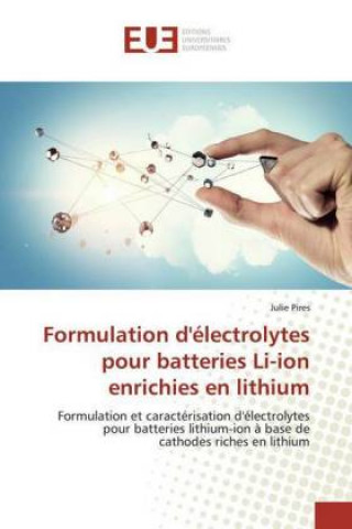 Carte Formulation d'électrolytes pour batteries Li-ion enrichies en lithium Julie Pires