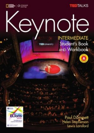 Книга Keynote B1.2/B2.1: Intermediate - Student's Book and Workbook (Combo Split Edition A) + DVD-ROM Paul Dummett