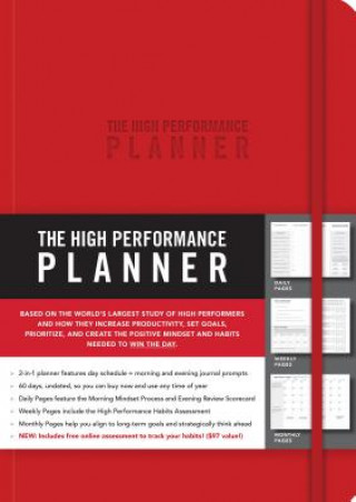Calendar / Agendă High Performance Planner Brendon Burchard