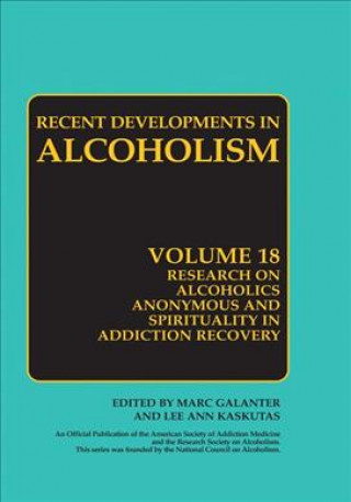 Książka Research on Alcoholics Anonymous and Spirituality in Addiction Recovery Marc Galanter