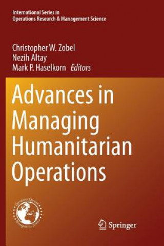 Kniha Advances in Managing Humanitarian Operations Nezih Altay
