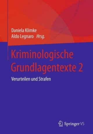 Książka Kriminologische Diskussionstexte I Daniela Klimke