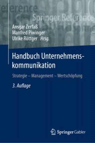 Kniha Handbuch Unternehmenskommunikation Ansgar Zerfaß