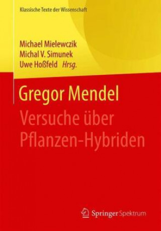 Book Gregor Mendel Michal Simunek