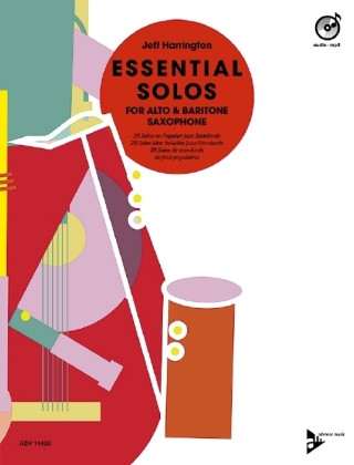 Livre Harrington, J: Essential Solos for A&B Saxophone/+ CD Jeff Harrington