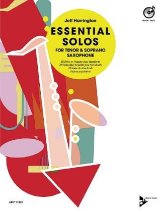 Könyv Essential Solos for Tenor  & Soprano Saxophone Jeff Harrington