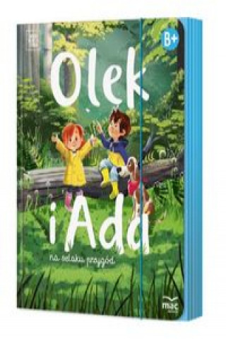 Kniha Olek i Ada na szlaku przygód Sześciolatek Poziom B+ Fabiszewska Iwona