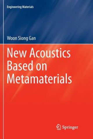 Carte New Acoustics Based on Metamaterials Woon Siong Gan