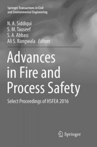 Boek Advances in Fire and Process Safety N. A. Siddiqui