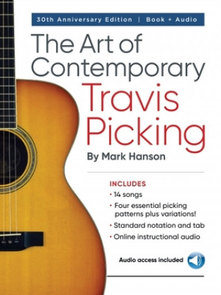 Kniha Art of Contemporary Travis Picking Mark Hanson