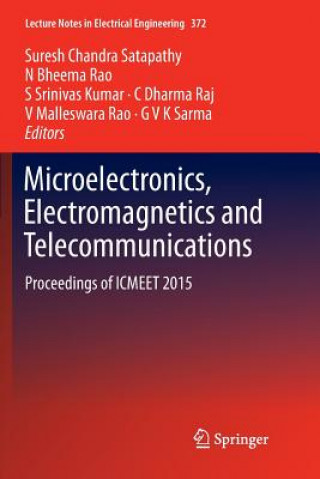 Kniha Microelectronics, Electromagnetics and Telecommunications S Srinivas Kumar