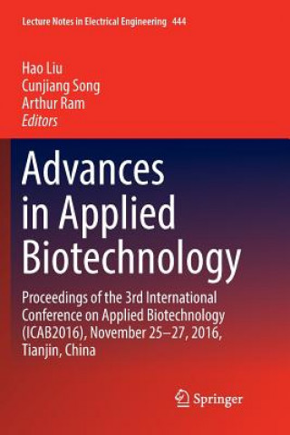 Knjiga Advances in Applied Biotechnology Hao Liu