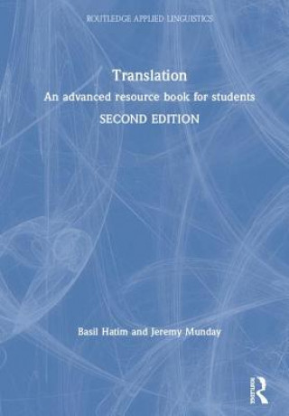 Kniha Translation Basil A. Hatim