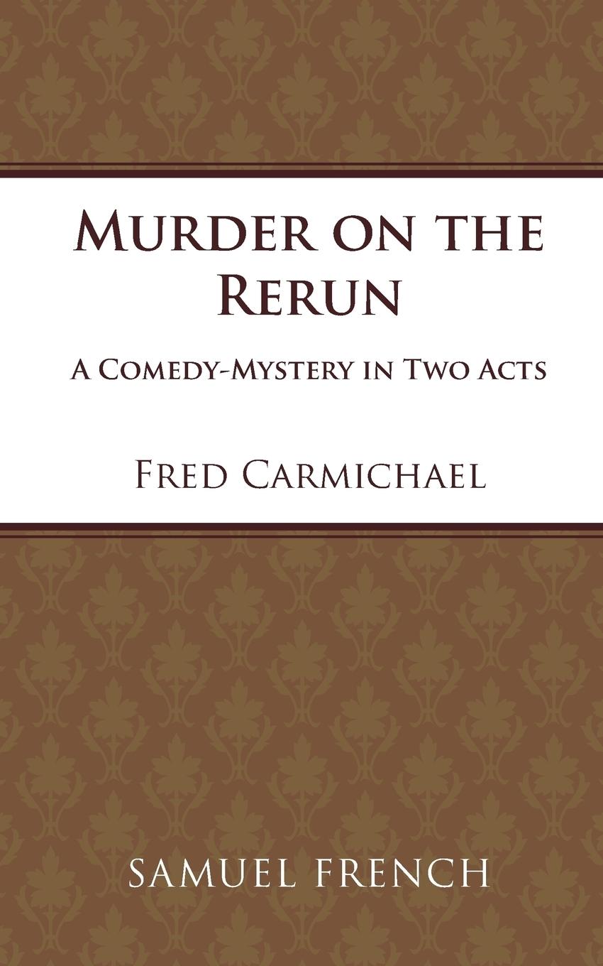 Buch MURDER ON THE RERUN Fred Carmichael