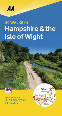 Книга 50 Walks in Hampshire & Isle of Wight 