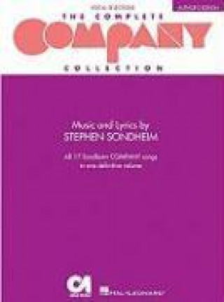 Livre Complete Company Collection Stephen Sondheim