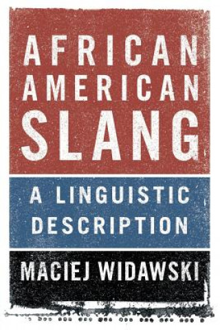 Könyv African American Slang WIDAWSKI  MACIEJ
