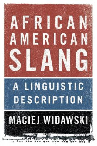 Book African American Slang WIDAWSKI  MACIEJ