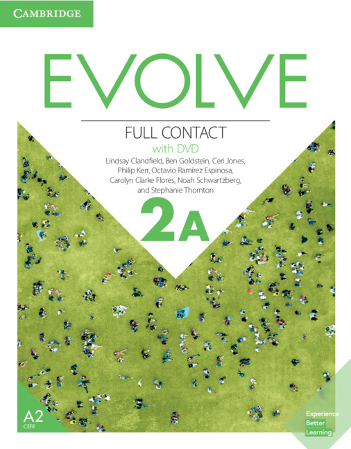 Buch Evolve Level 2A Full Contact with DVD Lindsay Clandfield