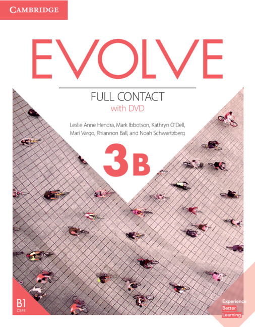 Kniha Evolve Level 3B Full Contact with DVD Leslie Anne Hendra