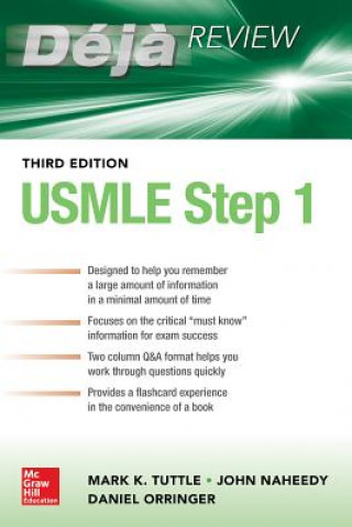 Könyv Deja Review USMLE Step 1 3e Mark Tuttle