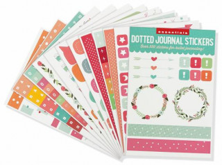 Carte Essentials Dotted Journal Planner Stickers Inc Peter Pauper Press