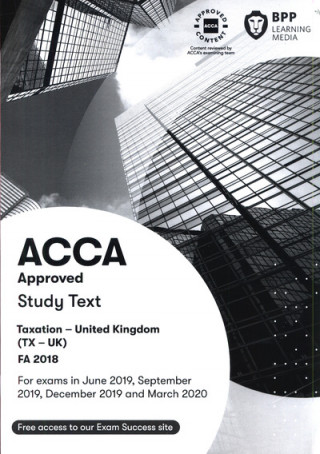 Kniha ACCA Taxation FA2018 BPP Learning Media