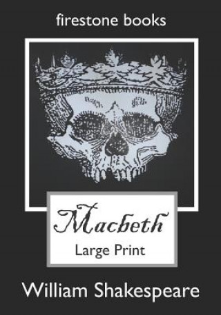 Book MACBETH LARGE-PRINT EDITON William Shakespeare