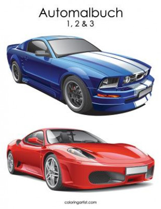 Livro Automalbuch 1, 2 & 3 Nick Snels