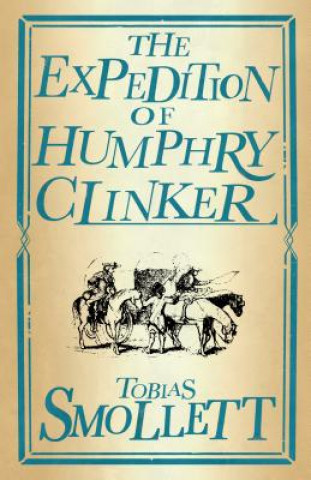 Carte Expedition of Humphry Clinker Tobias Smollett