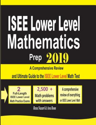 Kniha ISEE Lower Level Mathematics Prep 2019 Reza Nazari