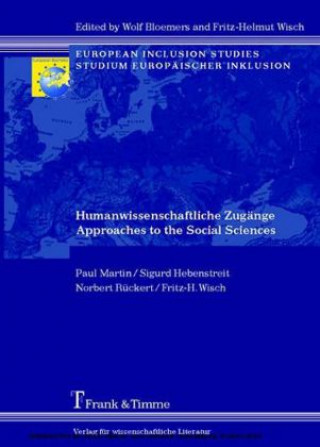 Book Humanwissenschaftliche Zugänge. Approaches to the Social Sciences Paul Martin