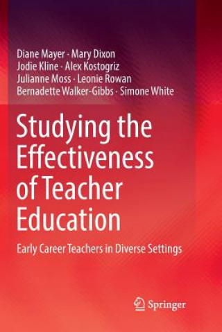 Book Studying the Effectiveness of Teacher Education Diane Mayer