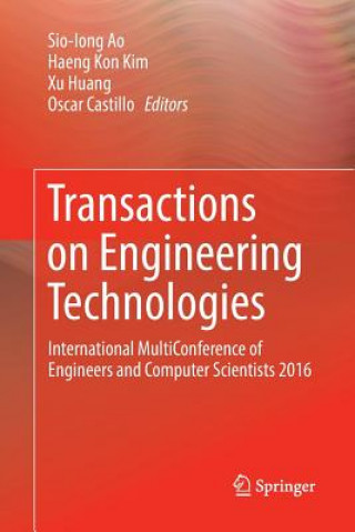 Książka Transactions on Engineering Technologies Sio-Iong Ao