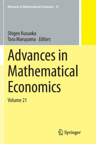 Книга Advances in Mathematical Economics Shigeo Kusuoka