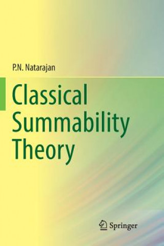 Knjiga Classical Summability Theory P.N. Natarajan