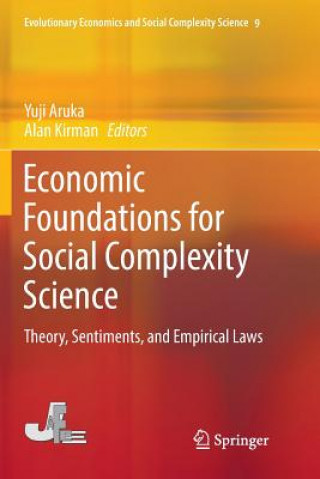 Kniha Economic Foundations for Social Complexity Science Yuji Aruka